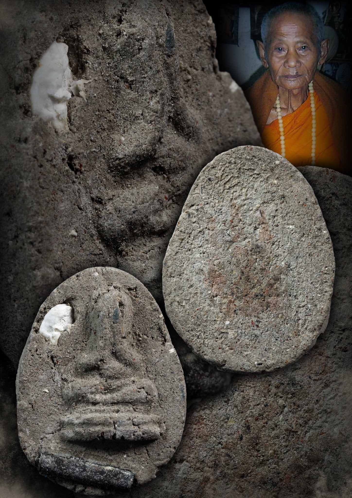 古巴嬌瑪 屈旺棟 佛歷2544年 千人鬼兵必打 試模 - 298_thai_amulet