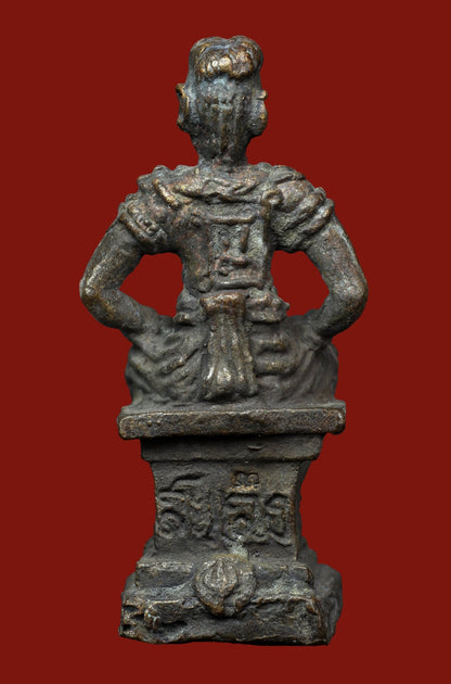 龍婆炎 屈三岩 2547 一期金屬酒仙立尊 - 298 Thai Amulet 泰國佛牌專門店