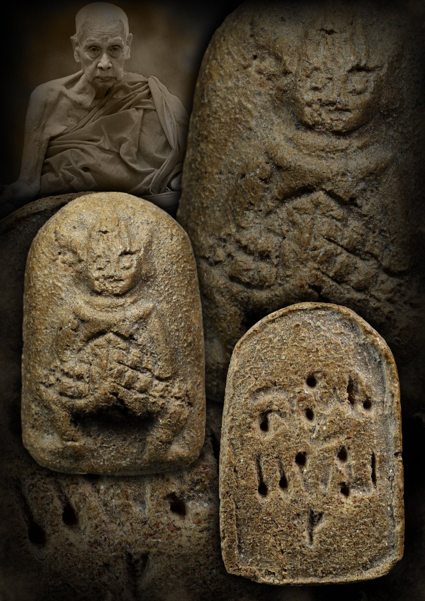 龍婆炎 佛曆2549 二期酒仙 帕席薩冷 - 298 Thai Amulet 泰國佛牌專門店